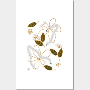 Jasmine Flowers Posters and Art